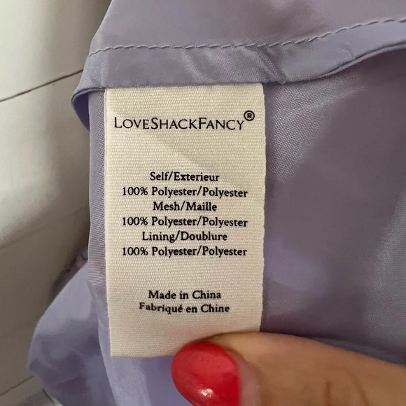 NWT LoveShackFancy Ida Floral Puff-Sleeve Gown - Picture 13 of 15